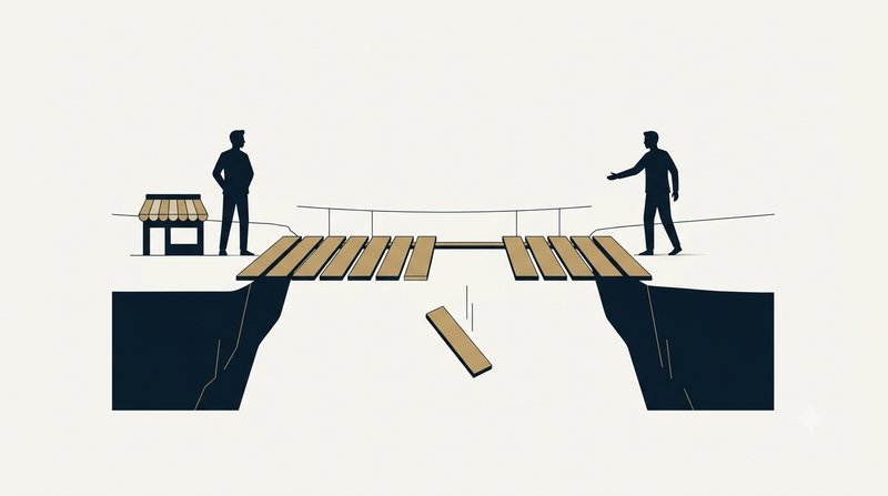 Cession de commerce : les 5 erreurs qui font fuir les repreneurs sérieux